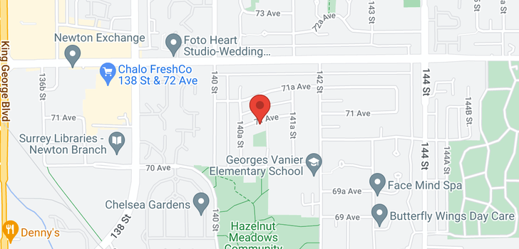 map of 14080 71 AVENUE